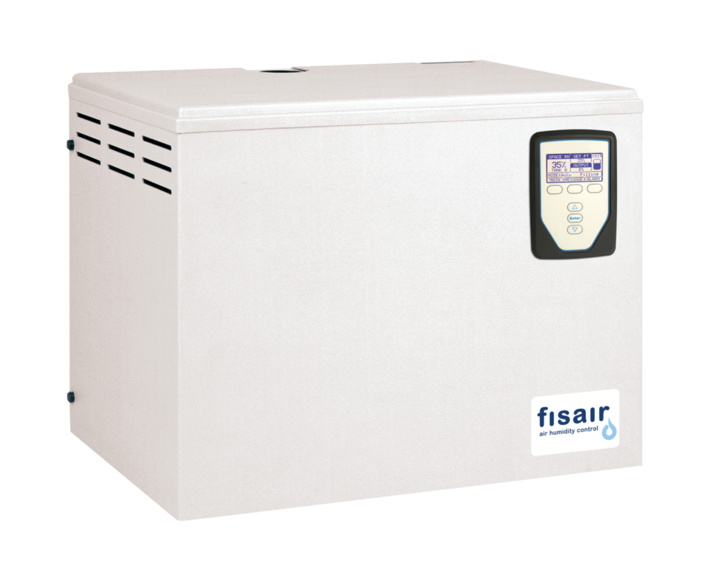 Electric heater isothermal sefl-generating steam humidifiers. Similar to the electrode option but used for any supply water quality. Proportional control.