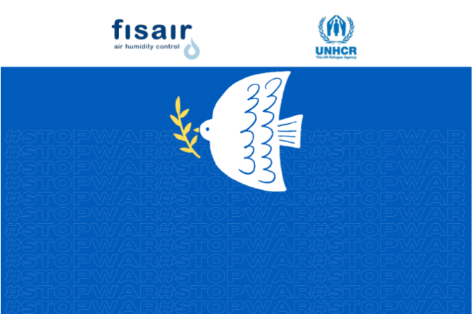 Fisair with UNHCR